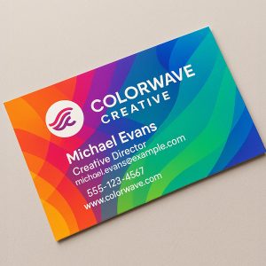 Business cards 14pt