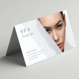 Folded Business Cards 14PT + Matte Finish