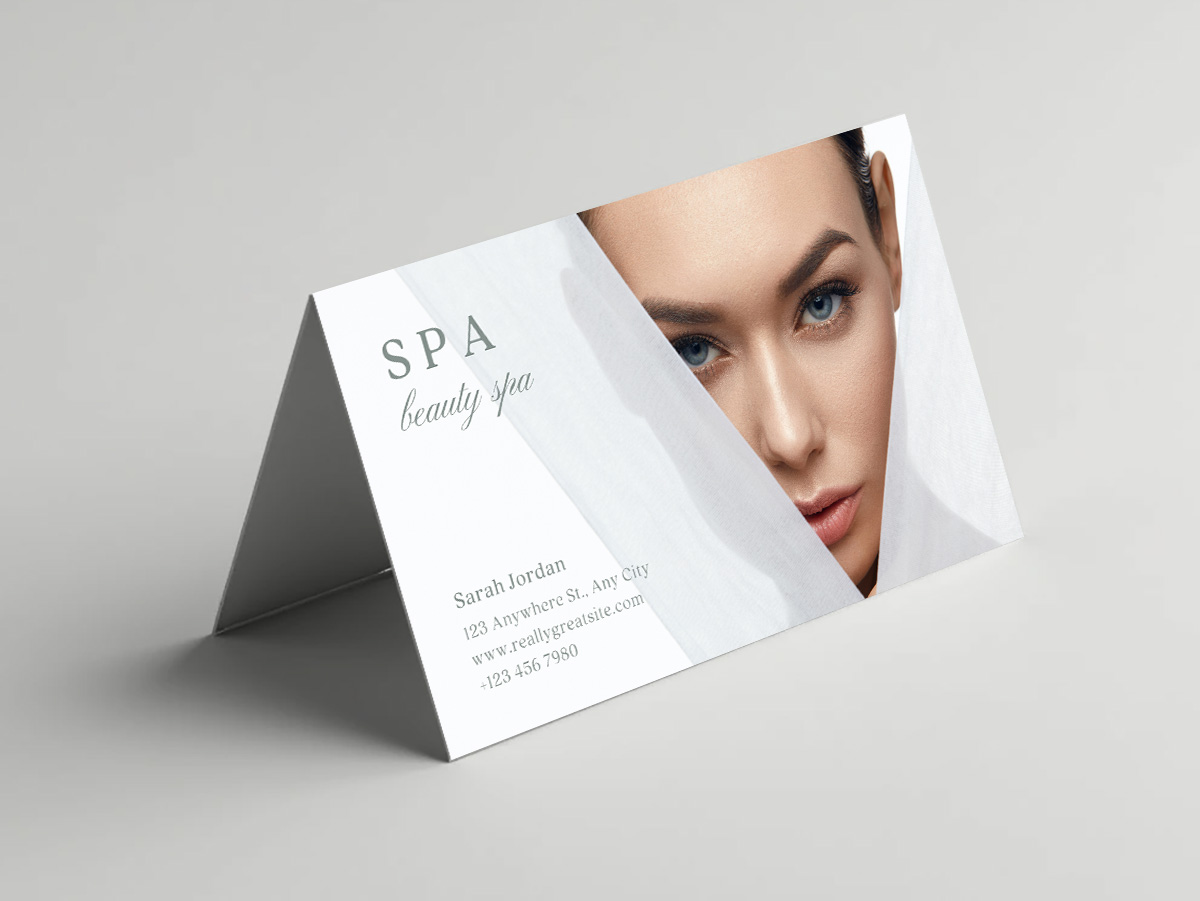 Folded Business Cards 14PT + Matte Finish