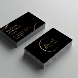 Business cards 16pt + UV
